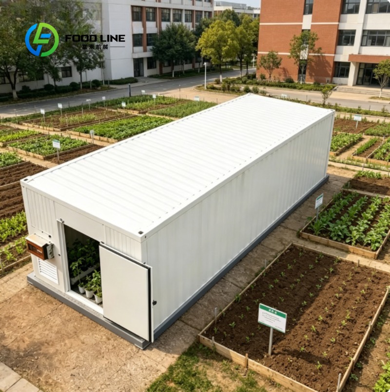 Urban Farming Vertical - Sistema de Cultivo Vertical em Contêiner