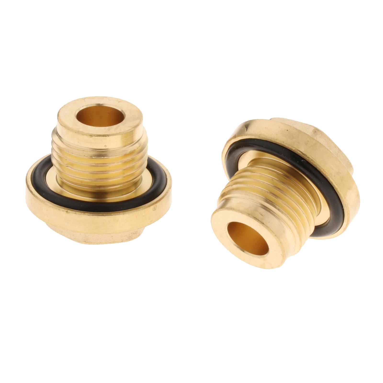 Drain Filler Kit - 2 pçs diff enchimento plug kit
