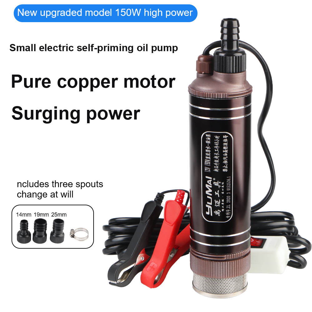 Water Pump Submersible Mini - Bomba de óleo autoescorvante de alta