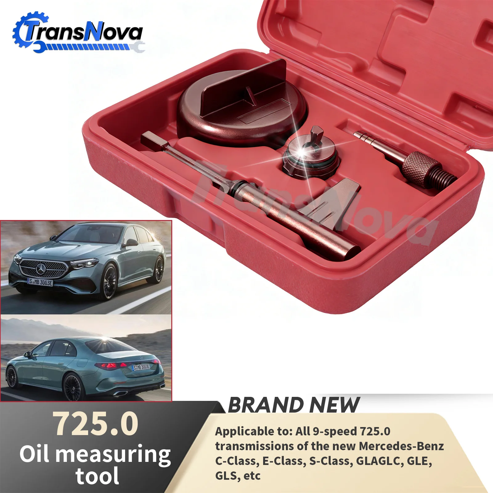 Drain Filler Kit - TransNova 725.0: Kit de Ferramentas para