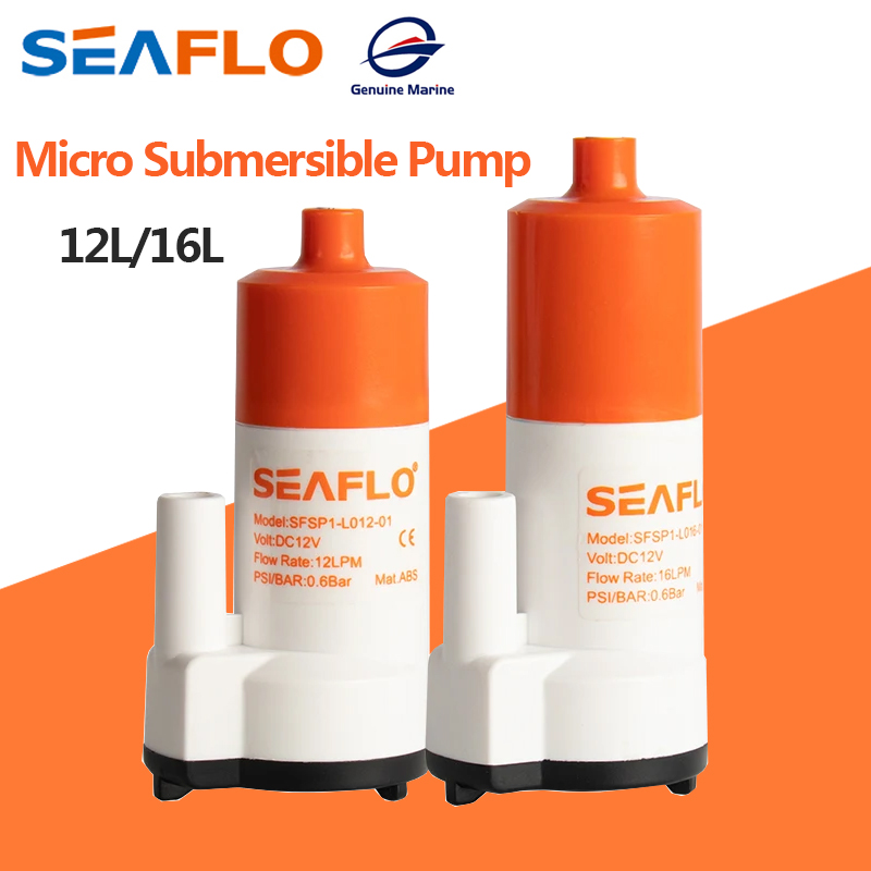 SEAFLO-Bomba Submersível Portá - Water Pump Submersible Mini avaliação e preço