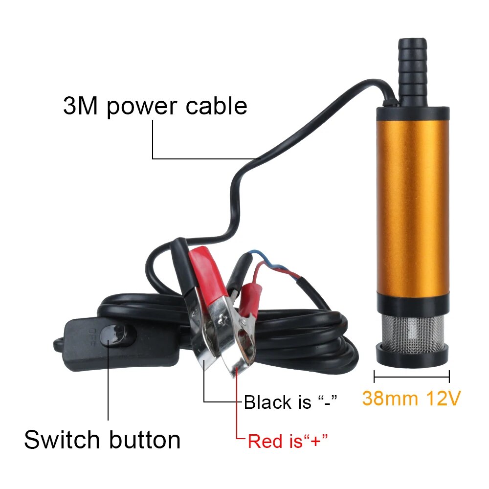 Bomba de óleo elétrica para ca - Water Pump Submersible Mini avaliação e preço