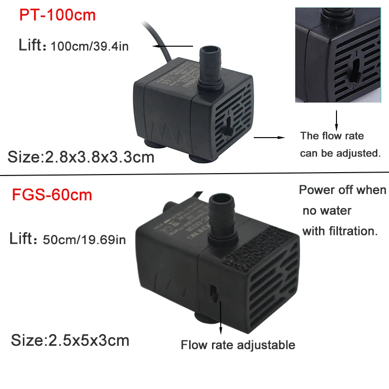 Bomba de Água Submersível USB  - Water Pump Submersible Mini avaliação e preço