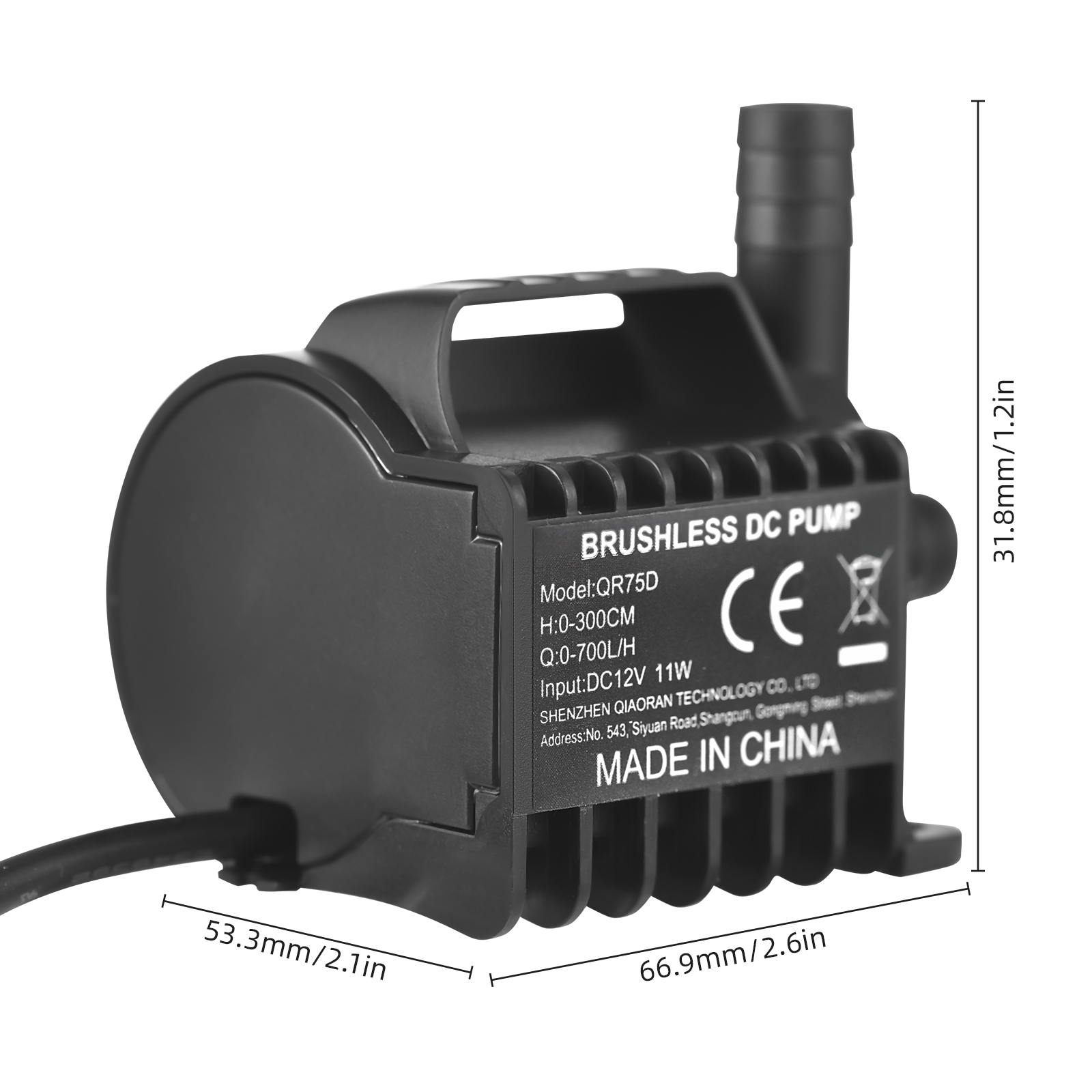 Bomba de Água Submersível 12V  - Water Pump Submersible Mini avaliação e preço